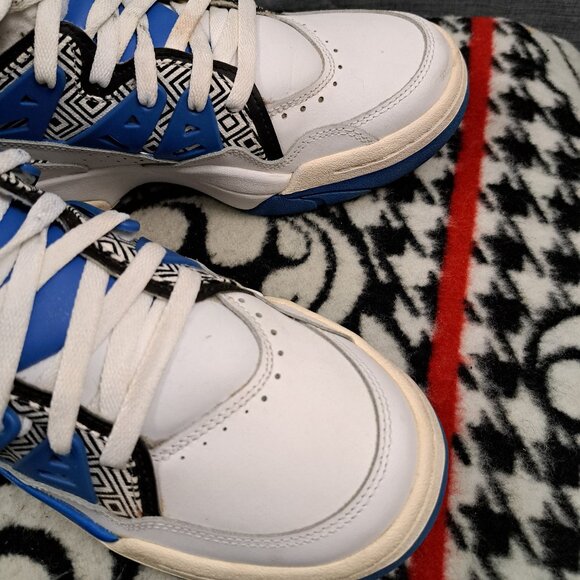 Adidas Mens Size 9 Mutumbo Royal Basketball Shoes G99903 Dikembe Nuggets 76ers